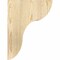 Ekena Millwork Carmel Rough Sawn Corbel, Douglas Fir, 6"W x 12"D x 16"H COR06X12X16CAR00RDF - alternate 3